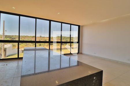 Sala de casa de condomínio para alugar com 3 quartos, 182m² em Granja Marileusa, Uberlândia