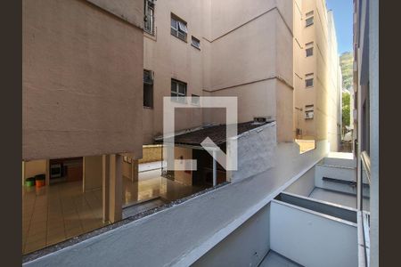 Vista da Sala de apartamento à venda com 1 quarto, 34m² em Tijuca, Rio de Janeiro