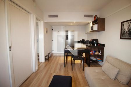 Sala de apartamento à venda com 1 quarto, 35m² em Jardim Paulista, São Paulo