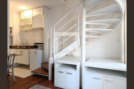 Sala de apartamento para alugar com 1 quarto, 45m² em Jardim Paulista, São Paulo