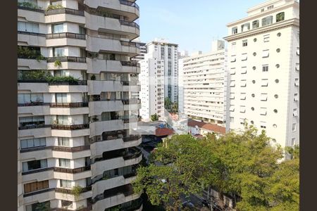 Vista da Varanda de apartamento para alugar com 1 quarto, 45m² em Jardim Paulista, São Paulo