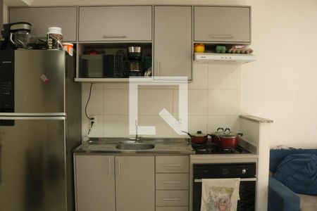 Sala/Cozinha de apartamento à venda com 2 quartos, 34m² em Barra Funda, São Paulo