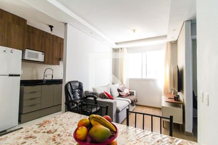 Sala de apartamento para alugar com 2 quartos, 40m² em Colônia (zona Leste), São Paulo