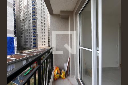 Varanda da Sala de apartamento à venda com 2 quartos, 39m² em Vila Barreto, São Paulo