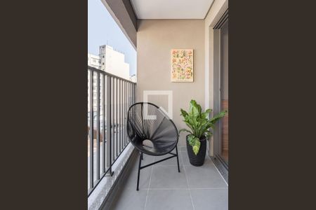 Varanda de apartamento para alugar com 1 quarto, 23m² em Barra Funda, São Paulo