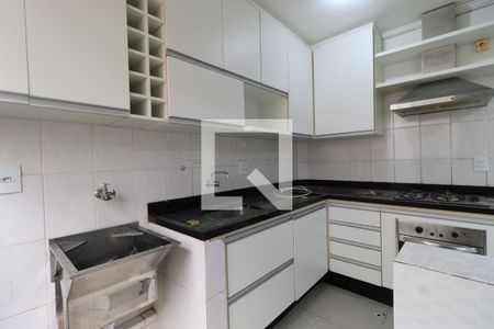 Cozinha de apartamento para alugar com 2 quartos, 62m² em Jardim Palma Travassos, Ribeirão Preto
