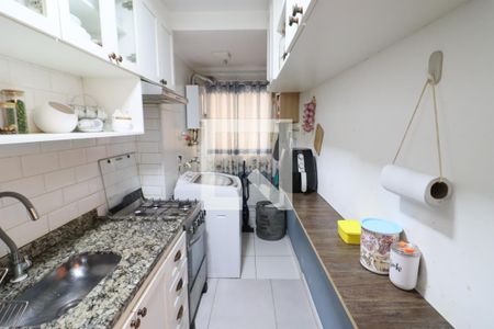 Cozinha e Área de Serviço de apartamento à venda com 2 quartos, 48m² em Novo Osasco, Osasco