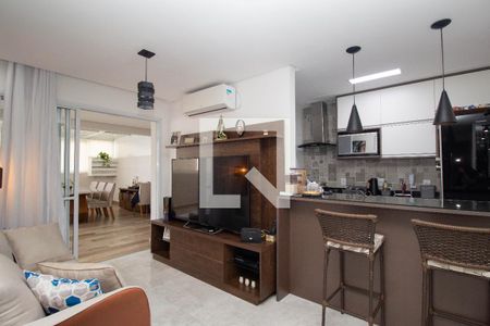 Sala de apartamento à venda com 2 quartos, 93m² em Vila Mangalot, São Paulo