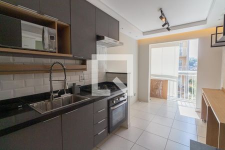 Sala/Cozinha de apartamento para alugar com 1 quarto, 31m² em Ferreira, São Paulo