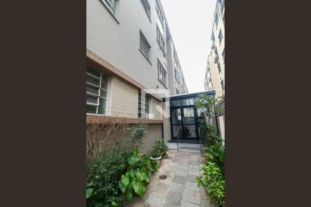 Fachada de apartamento para alugar com 0 quarto, 25m² em Floresta, Porto Alegre