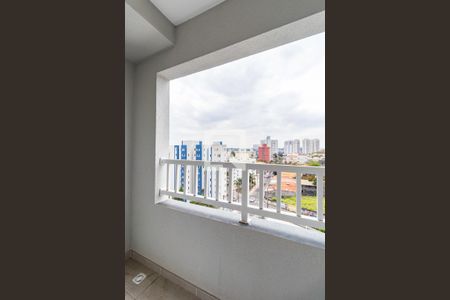 Varanda da Sala de apartamento para alugar com 1 quarto, 27m² em Jardim Monte Kemel, São Paulo