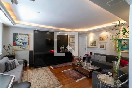 Sala 1 de apartamento à venda com 5 quartos, 320m² em Santo Antônio, Belo Horizonte