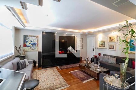 Sala 1 de apartamento à venda com 5 quartos, 320m² em Santo Antônio, Belo Horizonte