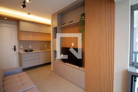 Sala de apartamento à venda com 1 quarto, 30m² em Jardim Paulista, São Paulo