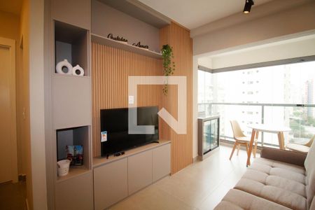 Sala de apartamento à venda com 1 quarto, 30m² em Jardim Paulista, São Paulo