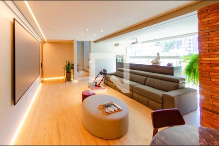 Sala de apartamento à venda com 4 quartos, 250m² em Buritis, Belo Horizonte