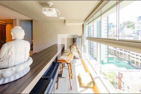 Sala de apartamento à venda com 4 quartos, 250m² em Buritis, Belo Horizonte