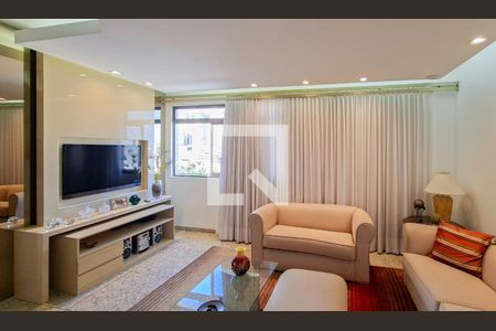 Sala de apartamento à venda com 5 quartos, 420m² em Cidade Nova, Belo Horizonte