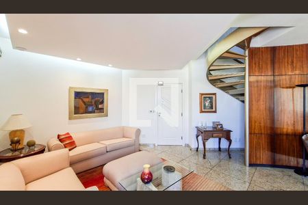 Sala de apartamento à venda com 5 quartos, 420m² em Cidade Nova, Belo Horizonte