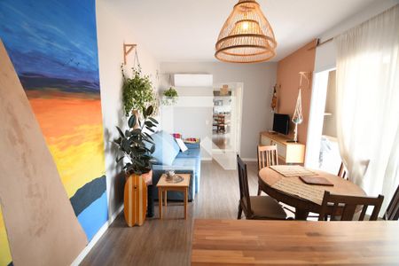 Sala de apartamento para alugar com 2 quartos, 68m² em Jardim Guanabara, Campinas