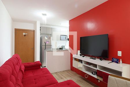 Sala de apartamento à venda com 2 quartos, 46m² em São Sebastião, Porto Alegre