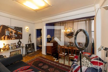 Sala de apartamento para alugar com 3 quartos, 125m² em Santa Cecília, São Paulo