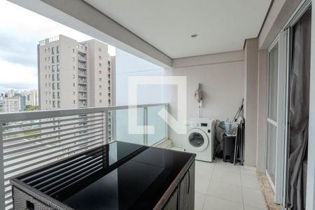 Sacada de apartamento à venda com 1 quarto, 33m² em Brooklin, São Paulo