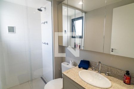 Banheiro da Suíte de apartamento à venda com 3 quartos, 90m² em Vila Clementino, São Paulo
