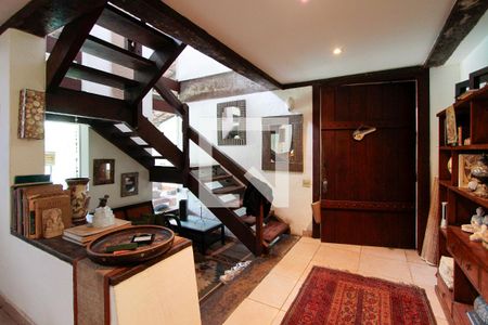 Sala de casa de condomínio à venda com 4 quartos, 560m² em Itanhangá, Rio de Janeiro