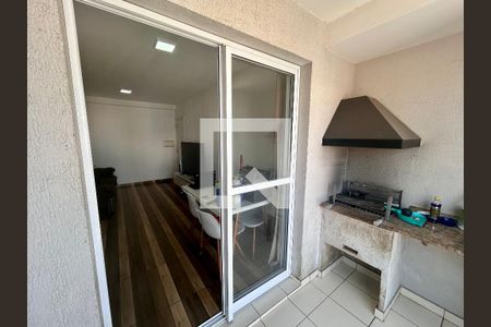 Varanda da Sala de apartamento à venda com 2 quartos, 59m² em Picanço, Guarulhos