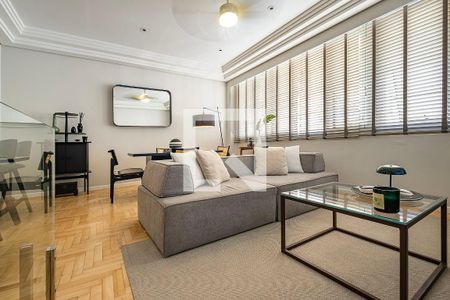 Sala/Cozinha de apartamento à venda com 2 quartos, 160m² em Jardim Paulista, São Paulo