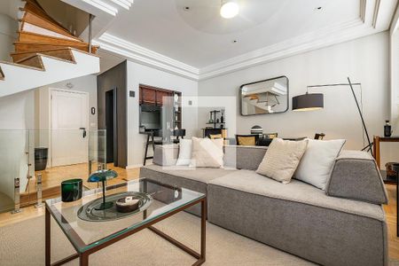 Sala/Cozinha de apartamento à venda com 2 quartos, 160m² em Jardim Paulista, São Paulo