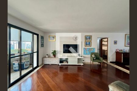 Sala de apartamento para alugar com 3 quartos, 160m² em Campo Belo, São Paulo