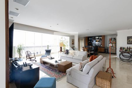 Sala de apartamento à venda com 4 quartos, 315m² em Santa Cecilia, São Paulo