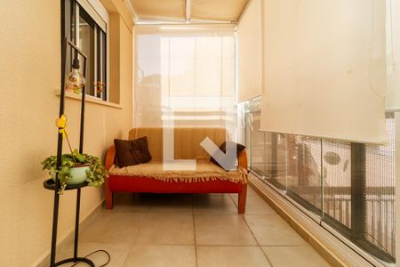 Varanda da Sala de apartamento para alugar com 2 quartos, 78m² em Vila Gustavo, São Paulo