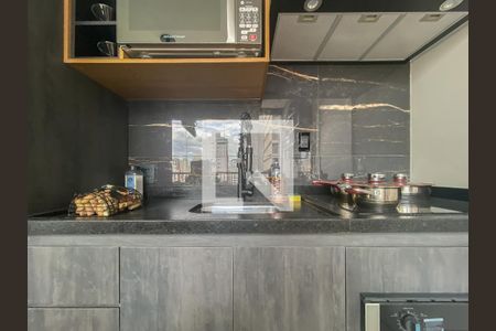 Cozinha de kitnet/studio à venda com 1 quarto, 27m² em Vila Olímpia, São Paulo