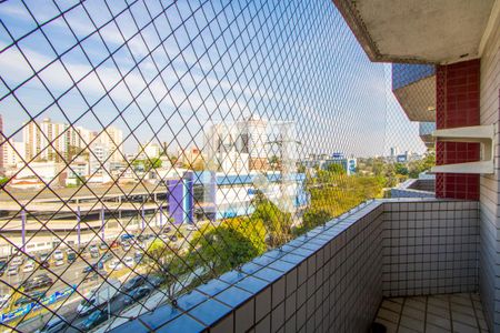 Varanda da Sala/Quarto 2 de apartamento para alugar com 3 quartos, 90m² em Vila Dora, Santo André
