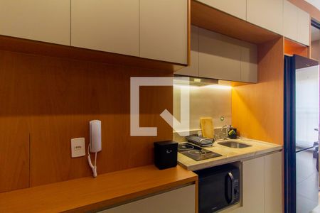 Cozinha de apartamento à venda com 1 quarto, 26m² em Jardim Independência (são Paulo), São Paulo