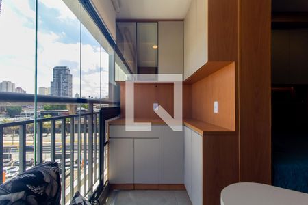 Varanda de apartamento à venda com 1 quarto, 26m² em Jardim Independência (são Paulo), São Paulo