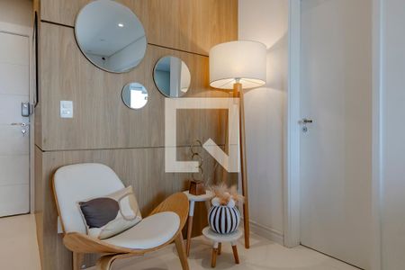 Sala de apartamento à venda com 1 quarto, 49m² em Jardim Aeroporto, São Paulo