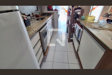 Cozinha de apartamento à venda com 3 quartos, 87m² em Jardim São Caetano, São Caetano do Sul