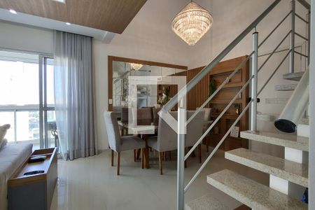 Sala de apartamento à venda com 4 quartos, 205m² em Barra da Tijuca, Rio de Janeiro