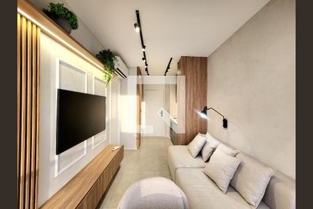 Sala de apartamento à venda com 1 quarto, 31m² em Vila Olímpia, São Paulo