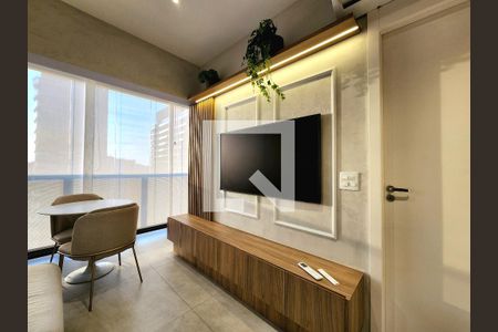 Sala de apartamento à venda com 1 quarto, 31m² em Vila Olímpia, São Paulo