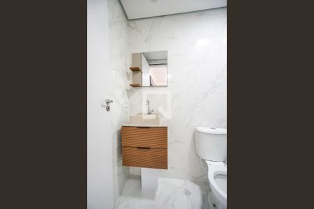 Banheiro de apartamento para alugar com 1 quarto, 28m² em Tatuapé, São Paulo