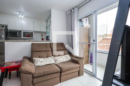 Sala de apartamento à venda com 2 quartos, 50m² em Vila Moinho Velho, São Paulo