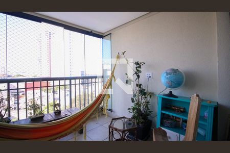 Varanda da Sala de apartamento para alugar com 3 quartos, 93m² em Vila Prudente, São Paulo