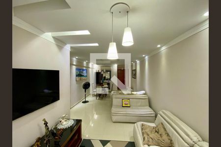 Sala de apartamento para alugar com 4 quartos, 157m² em Guilhermina, Praia Grande