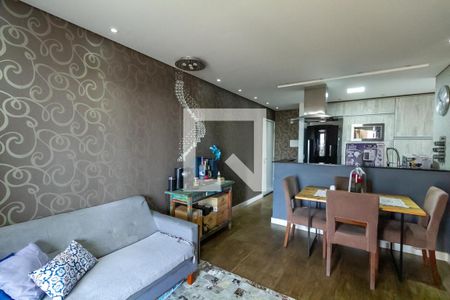 Sala de apartamento à venda com 3 quartos, 80m² em Rudge Ramos, São Bernardo do Campo