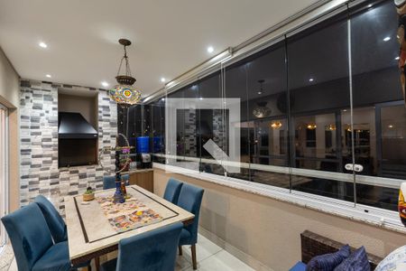 Varanda Gourmet de apartamento à venda com 3 quartos, 106m² em Jardim Cidalia, São Paulo